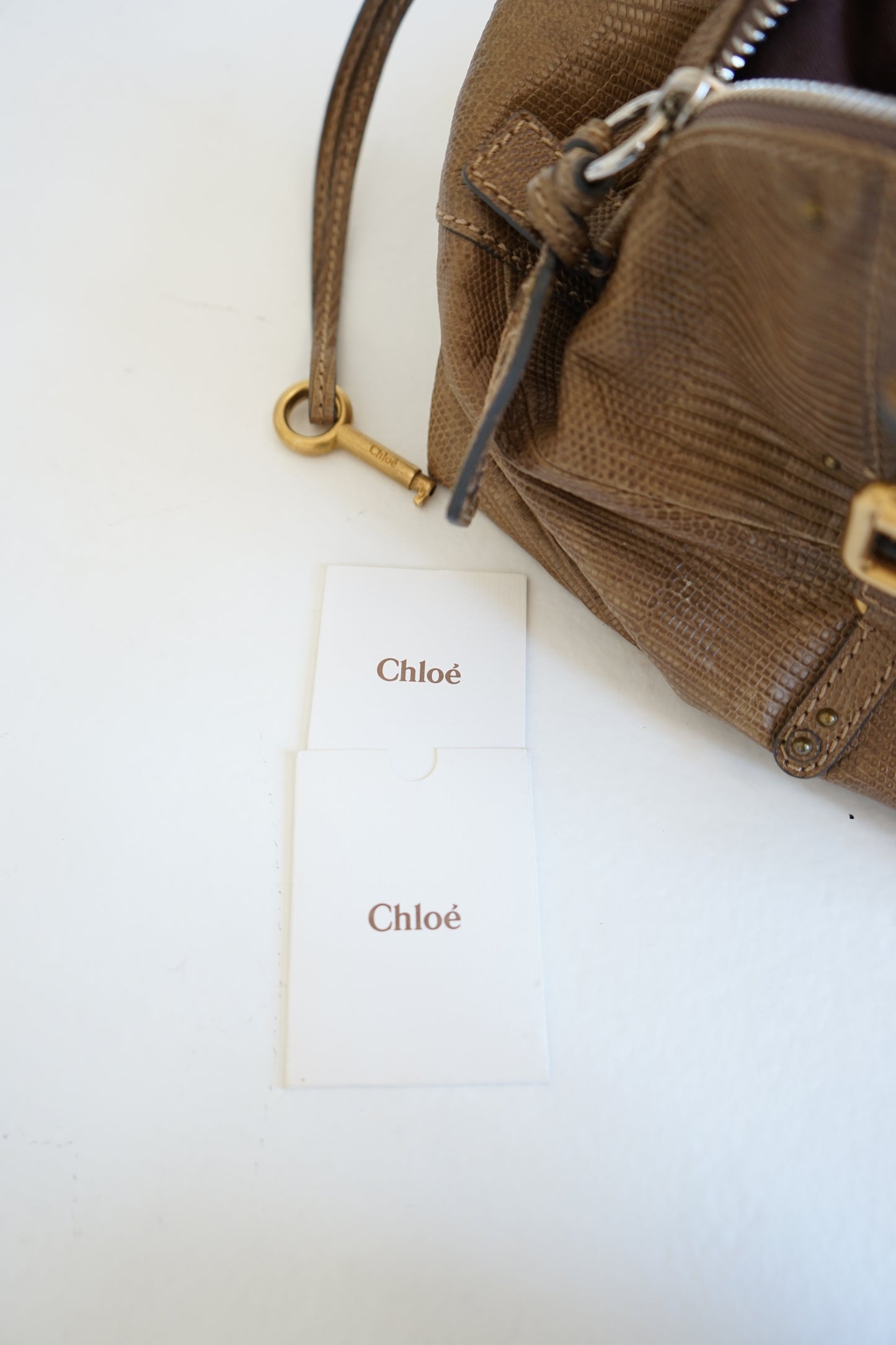 Vintage Chloé Paddington Lizard