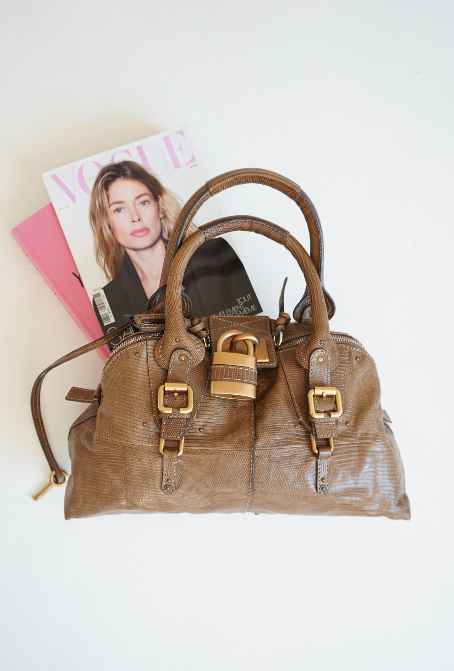 Vintage Chloé Paddington Lizard