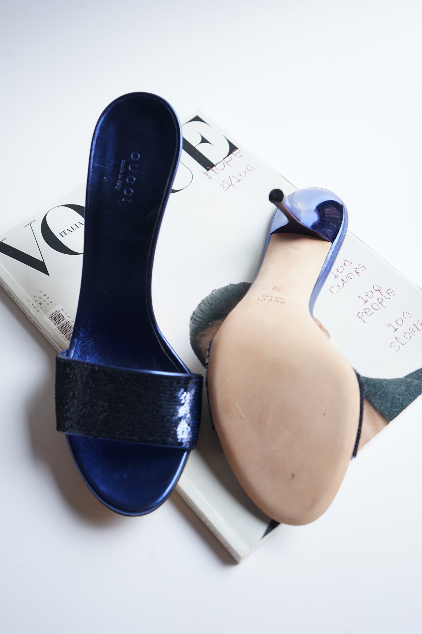 Vintage Gucci Mules Size 39