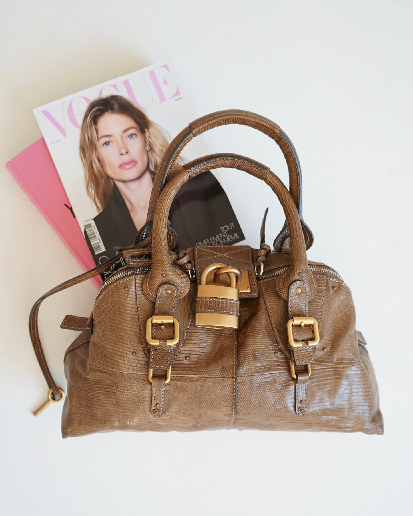 Vintage Chloé Paddington Lizard