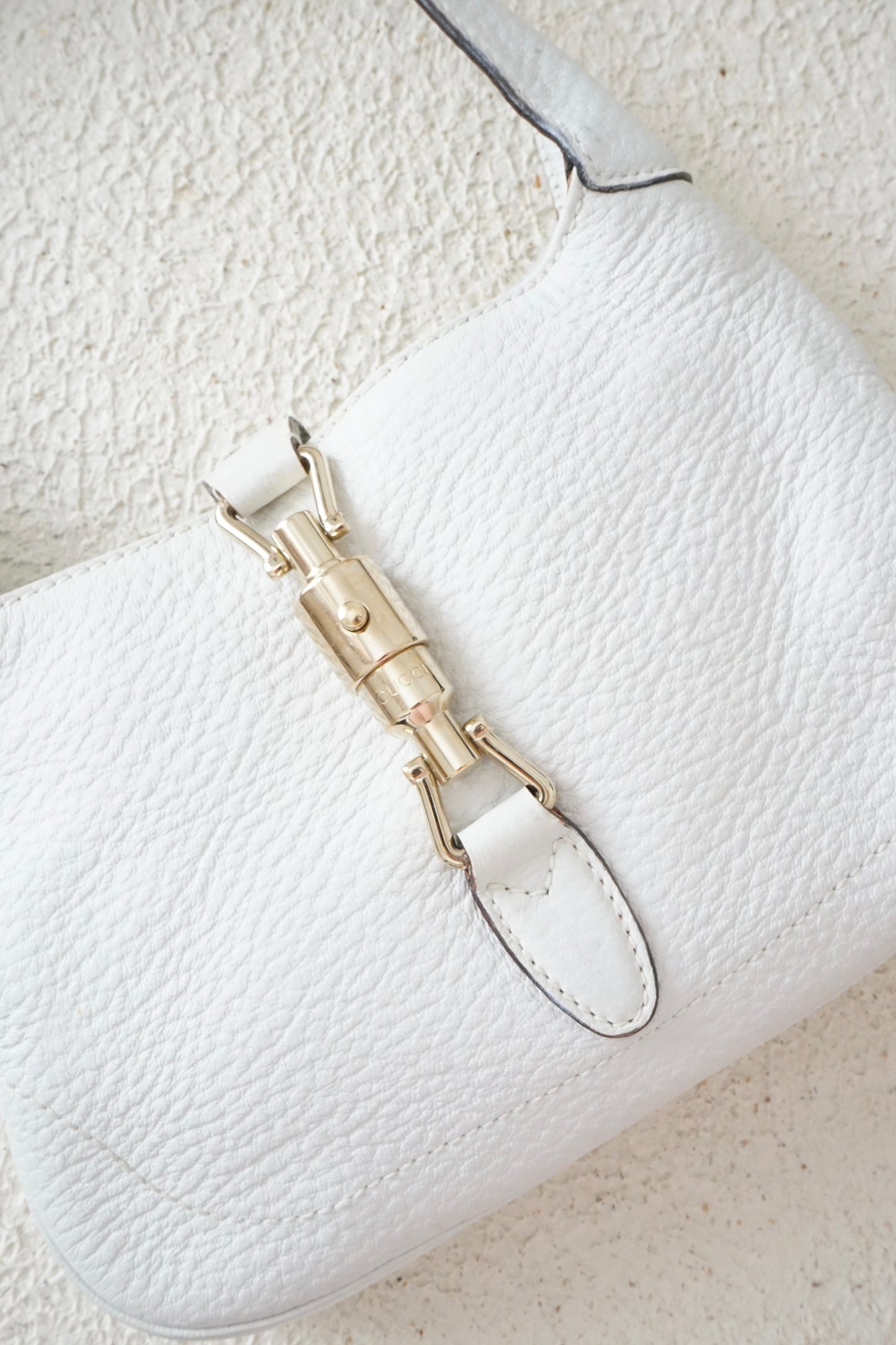 Gucci Jackie 1961 White Leather