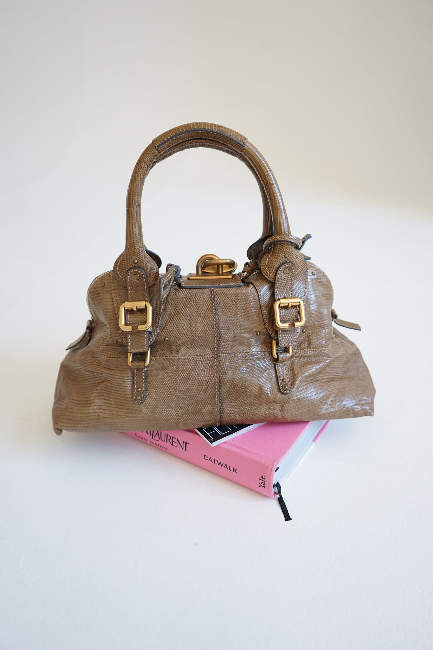 Vintage Chloé Paddington Lizard