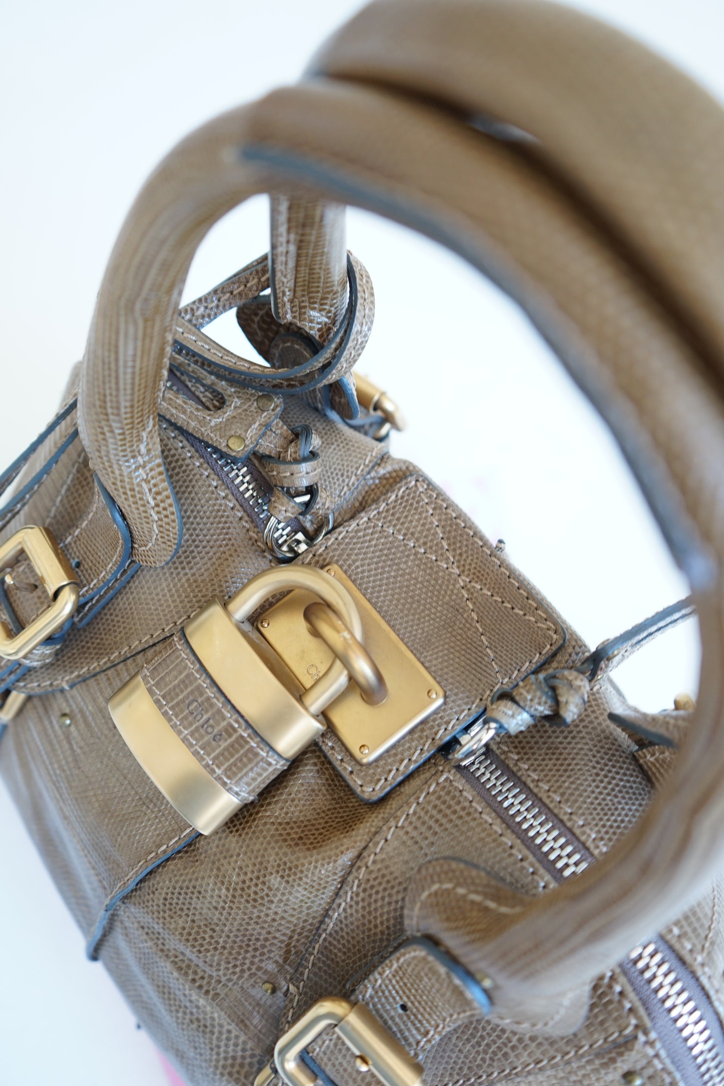 Vintage Chloé Paddington Lizard