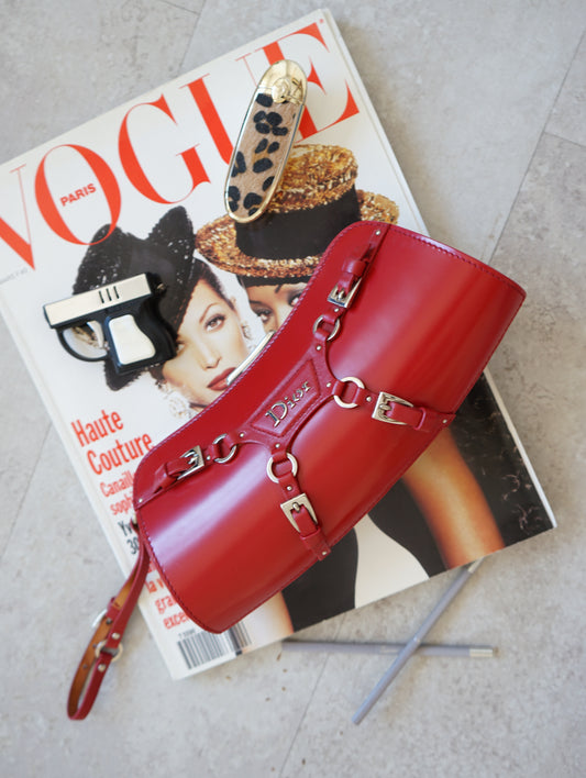 Dior Bondage Clutch by John Galliano